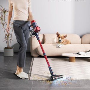 BuTure Cordless Vacuum Cleaner - 450W 38Kpa with Auto Mode Docking Station